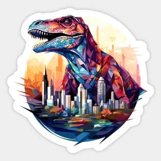 Dinosaur Animal World Wild Beast Predator Creature Sticker